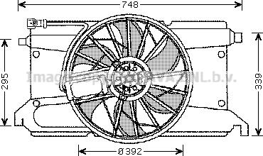 Prasco MZ7538 - Ventola, Raffreddamento motore www.autoricambi360.it