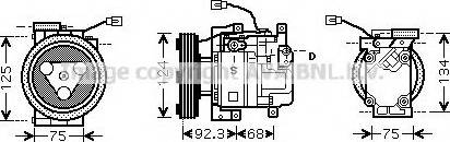 Prasco MZK219 - Compressore, Climatizzatore www.autoricambi360.it