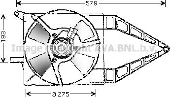 Prasco OL7503 - Ventola, Raffreddamento motore www.autoricambi360.it