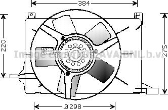 Prasco OL7502 - Ventola, Raffreddamento motore www.autoricambi360.it
