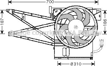Prasco OL7515 - Ventola, Raffreddamento motore www.autoricambi360.it