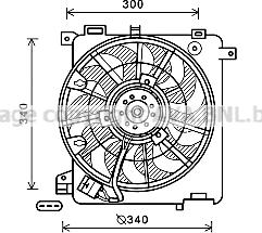Prasco OL7635 - Ventola, Raffreddamento motore www.autoricambi360.it