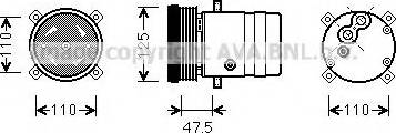 Prasco OLK493 - Compressore, Climatizzatore www.autoricambi360.it