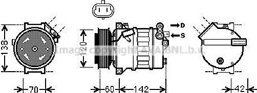 Prasco OLK543 - Compressore, Climatizzatore www.autoricambi360.it