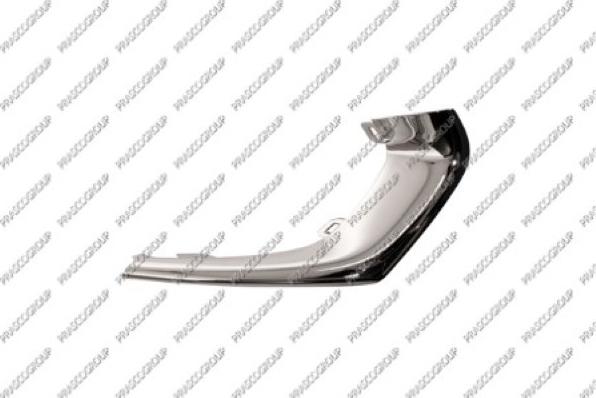 Prasco OP0361245 - Modanatura decorativa / protettiva, Griglia radiatore www.autoricambi360.it