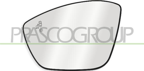 Prasco OP7037524 - Vetro specchio, Specchio esterno www.autoricambi360.it