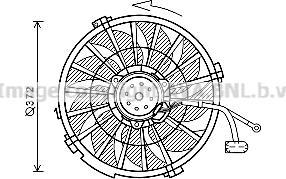 Prasco PE7555 - Ventola, Raffreddamento motore www.autoricambi360.it