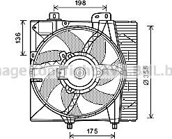 Prasco PE7550 - Ventola, Raffreddamento motore www.autoricambi360.it