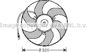 Prasco PE7513 - Ventola, Raffreddamento motore www.autoricambi360.it