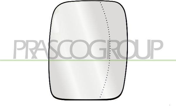 Prasco RN9407514 - Vetro specchio, Specchio esterno www.autoricambi360.it