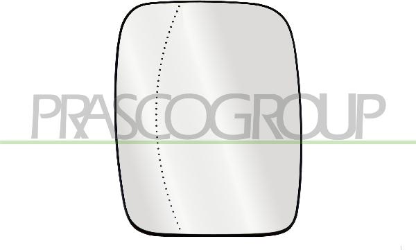 Prasco RN9407513 - Vetro specchio, Specchio esterno www.autoricambi360.it