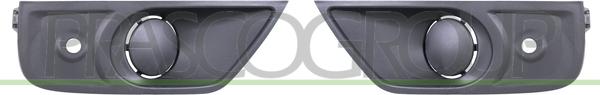 Prasco RN9582135 - Griglia di ventilazione, Paraurti www.autoricambi360.it