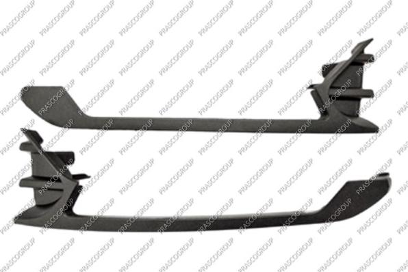 Prasco RN3302145 - Kit modanature decorative / protettive, Paraurti www.autoricambi360.it