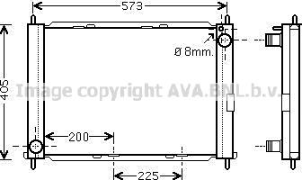 Prasco RT2652 - Radiatore, Raffreddamento motore www.autoricambi360.it