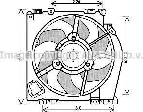 Prasco RT7542 - Ventola, Raffreddamento motore www.autoricambi360.it