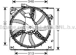 Prasco RT7526 - Ventola, Raffreddamento motore www.autoricambi360.it