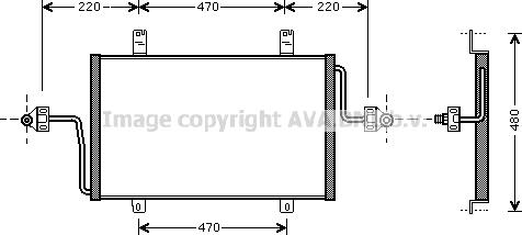 Prasco RTA5279 - Condensatore, Climatizzatore www.autoricambi360.it