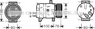 Prasco RTK069 - Compressore, Climatizzatore www.autoricambi360.it