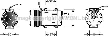 Prasco RTK067 - Compressore, Climatizzatore www.autoricambi360.it