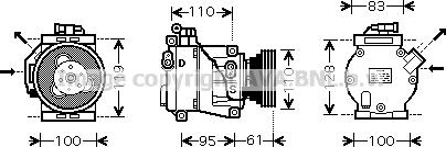 Prasco RTK368 - Compressore, Climatizzatore www.autoricambi360.it