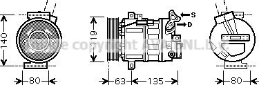 Prasco RTK389 - Compressore, Climatizzatore www.autoricambi360.it