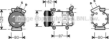 Prasco RTK331 - Compressore, Climatizzatore www.autoricambi360.it