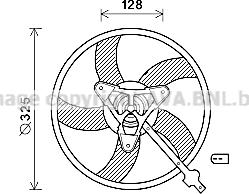 Prasco SA7024 - Ventola, Raffreddamento motore www.autoricambi360.it