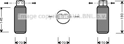 Prasco SBD042 - Essiccatore, Climatizzatore www.autoricambi360.it
