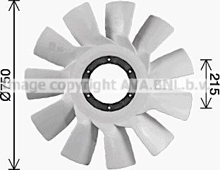 Prasco SCB089 - Girante, Raffreddamento motore www.autoricambi360.it