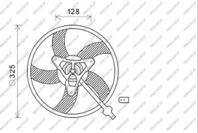 Prasco SK324F004 - Ventola, Raffreddamento motore www.autoricambi360.it