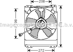 Prasco SU7501 - Ventola, Raffreddamento motore www.autoricambi360.it