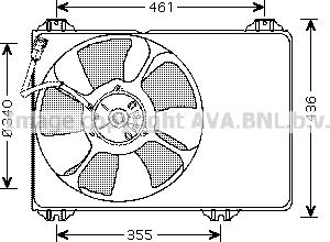 Prasco SZ7506 - Ventola, Raffreddamento motore www.autoricambi360.it