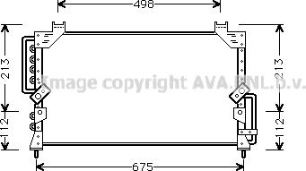 Prasco TO5191 - Condensatore, Climatizzatore www.autoricambi360.it