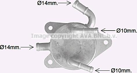 Prasco TO3755 - Radiatore olio, Cambio automatico www.autoricambi360.it