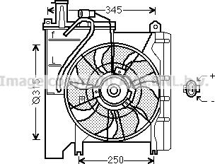Prasco TO7553 - Ventola, Raffreddamento motore www.autoricambi360.it