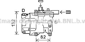 Prasco TOK583 - Compressore, Climatizzatore www.autoricambi360.it