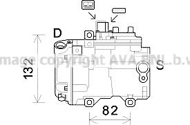 Prasco TOK623 - Compressore, Climatizzatore www.autoricambi360.it