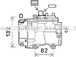 Prasco TOK723 - Compressore, Climatizzatore www.autoricambi360.it