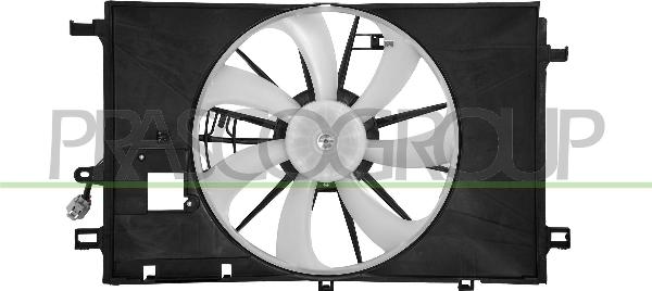 Prasco TY700F001 - Ventola, Raffreddamento motore www.autoricambi360.it