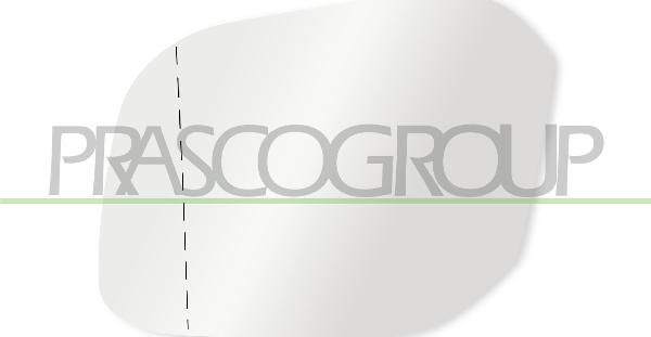 Prasco VG9077504 - Vetro specchio, Specchio esterno www.autoricambi360.it