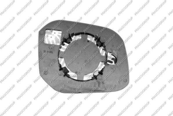 Prasco VG9077514 - Vetro specchio, Specchio esterno www.autoricambi360.it