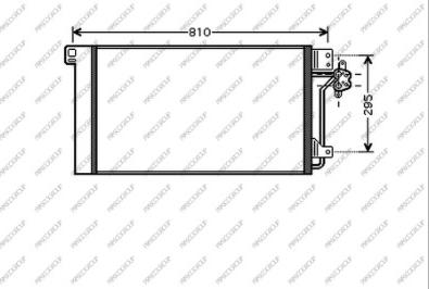 Prasco VG917C001 - Condensatore, Climatizzatore www.autoricambi360.it