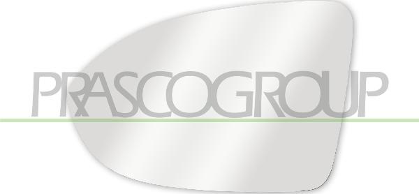 Prasco VG4107514 - Vetro specchio, Specchio esterno www.autoricambi360.it