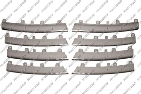 Prasco VG5202240 - Kit modanature decorative / protettive, Griglia radiatore www.autoricambi360.it