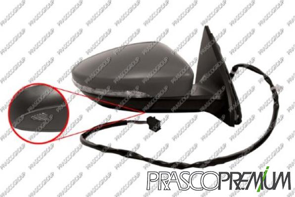 Prasco VG0557313P - Specchio retrovisore esterno www.autoricambi360.it