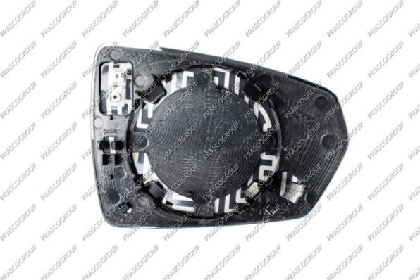 Prasco VG0257514 - Vetro specchio, Specchio esterno www.autoricambi360.it