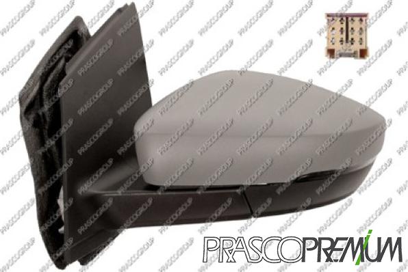 Prasco VG0237124P - Specchio retrovisore esterno www.autoricambi360.it