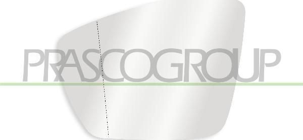 Prasco VG7707514 - Vetro specchio, Specchio esterno www.autoricambi360.it
