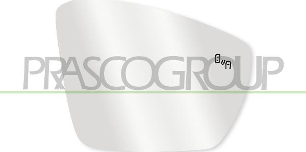 Prasco VG7707523 - Vetro specchio, Specchio esterno www.autoricambi360.it