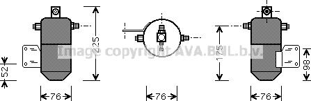 Prasco VLD032 - Essiccatore, Climatizzatore www.autoricambi360.it